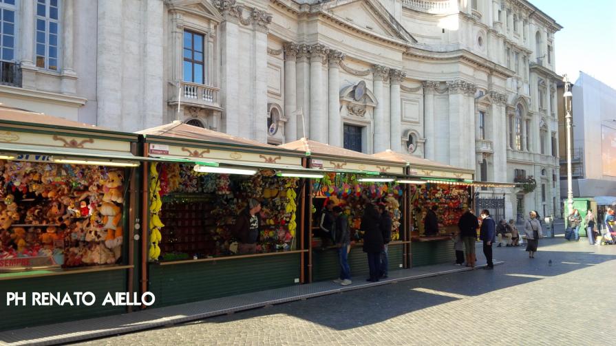 La desolazione di Piazza Navona