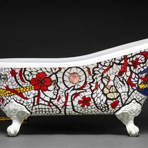 LIGHT MY FIRE. Vasca d'artista Victoria+Albert. Limited edition