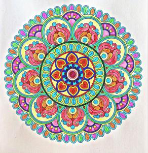 "Coloro i miei sogni, un tratto alla volta."