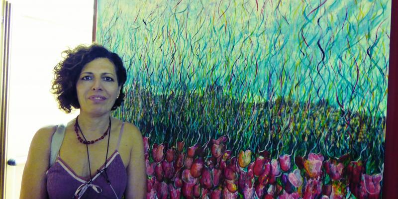 Maristella Angeli, presente all’inaugurazione della Mostra Collettiva “Paesaggi d’Italia”, Gualdo Tadino(PG) Maristella Angeli, presente all’inaugurazione della Mostra Collettiva “Paesaggi d’Italia”, Gualdo Tadino(PG)