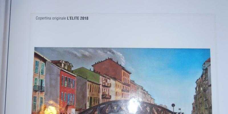 Annuario d'arte moderna "L'Elite 2018 - Selezione d'arte" di Artitalia Edizioni Varese pag.416.