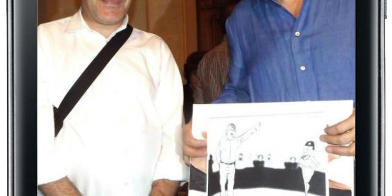 THE ARTIST GIOVANNI CARDUCCI MEETS BIG Vittorio Sgarbi THE ARTIST GIOVANNI CARDUCCI MEETS BIG Vittorio Sgarbi