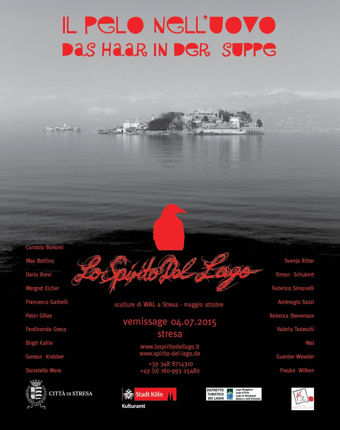 IL PELO NELL’UOVO 19 artisti alla 19esima edizione della kermesse di sapore internazionale dell’Associazione no-profit Lo Spirito del Lago