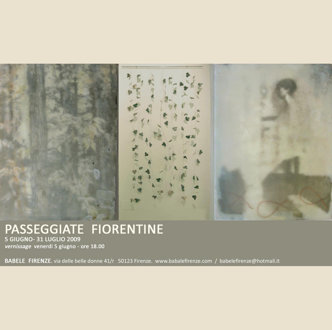 PASSEGGIATE FIORENTINE. 5 GIUGNO 2009.Firenze