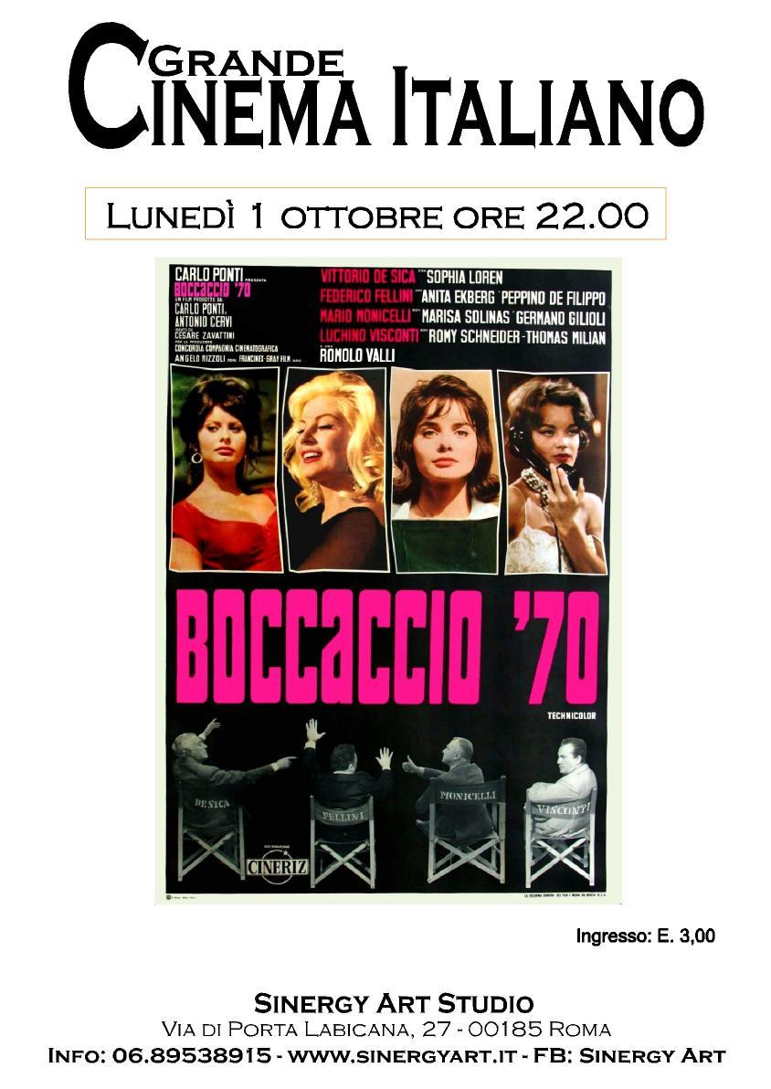 BOCCACCIO '70 - Proiezione Cinematografica
