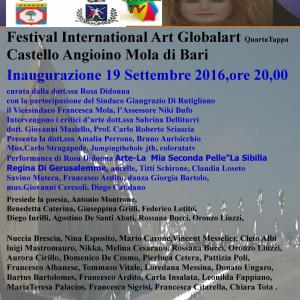 2 TORRE A MARE Festival International Art Glogalart 2 TORRE A MARE Festival International Art Glogalart