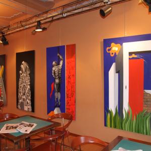 ULTIMA MOSTRA ALLA MERIDIANA di MODENA ..poi pausa estiva.