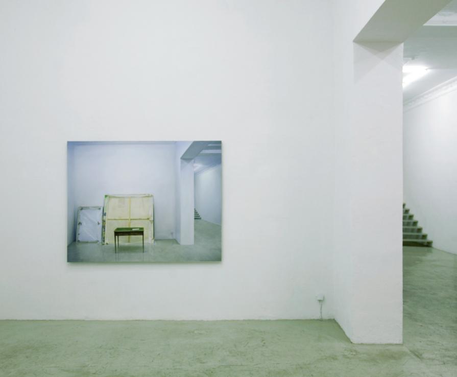 'Gallery (DESK)' instalation view - photo with the painting 'GALLERY (DESK)'