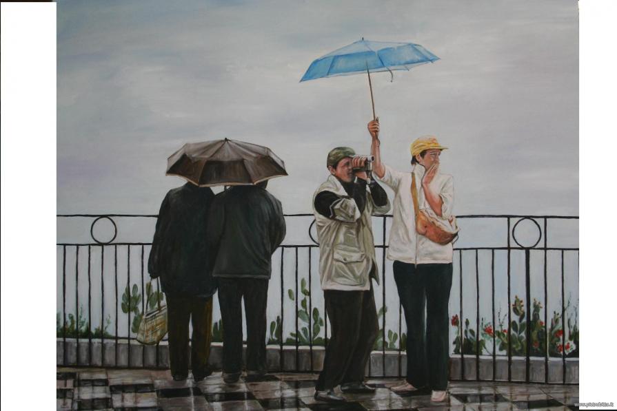 meraviglia sotto la pioggia