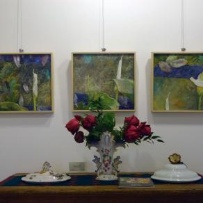 Calle ne giardino di Romana - Trittico