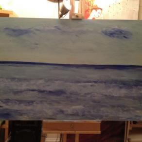 Dancing waves of thoughts are fading into the infinitive horizon....