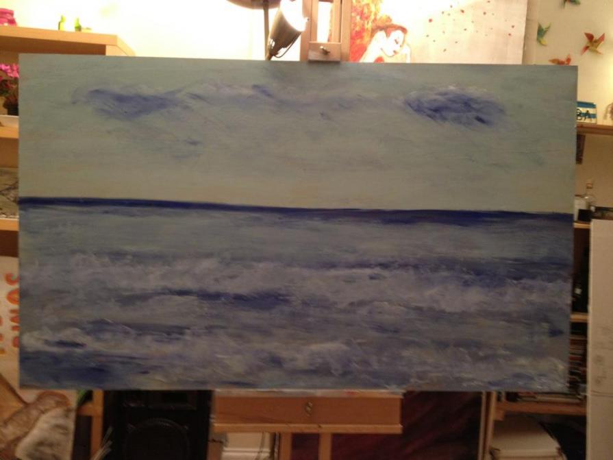 Dancing waves of thoughts are fading into the infinitive horizon....