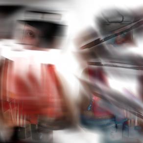 due anime  in movimento.