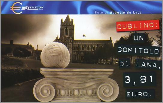 Telephone card - image by Augusto De Luca. / 83