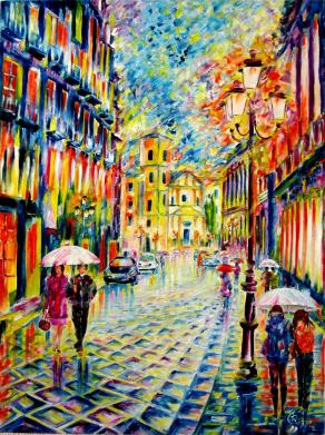 CATANZARO " LUCI E COLORI " SU CORSO MAZZINI 