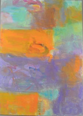 Olivier Steffens – Abstract- olio su tela - 100 x 70