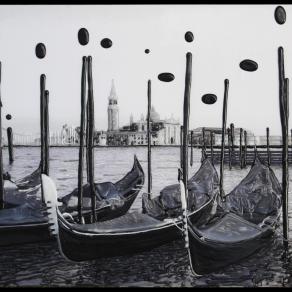 Venezia, paesaggio con bolle