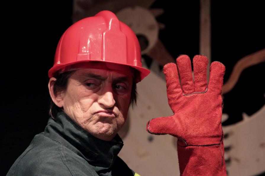 " La cantatrice calva ". Regia Luigi Tranchini. " La cantatrice calva ". Regia Luigi Tranchini.