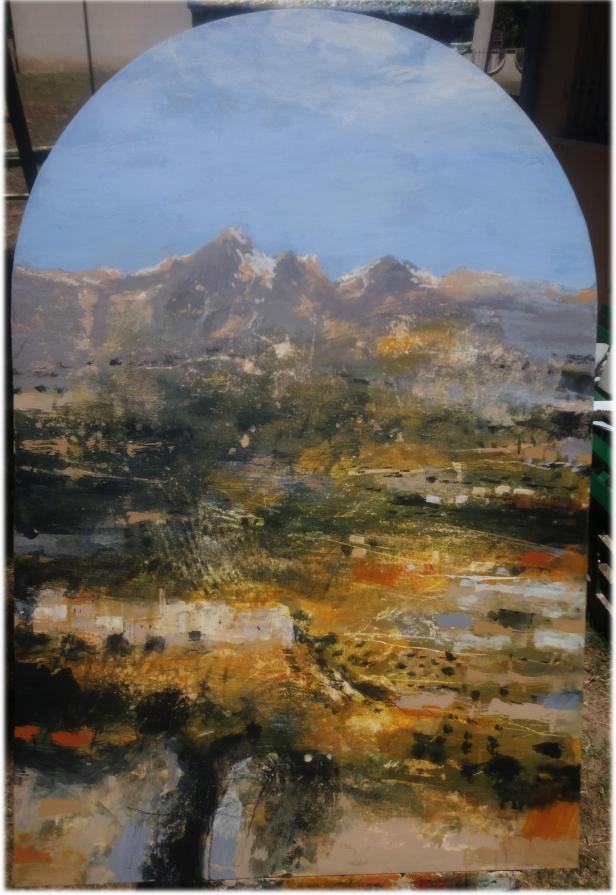 gran sasso d'italia 70x105cm _ antonio civitarese