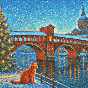 Ponte Vecchio.. il monumento che permette di attraversare il fiume Ticino