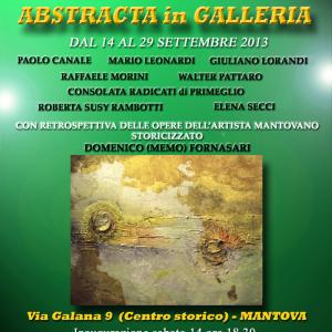 ABSTRACTA IN GALLERIA ARTEARTE.