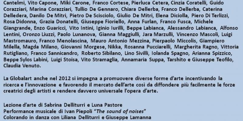 GLOBALART E COLORATA TV NELL'AMBITO DELLA MOSTRA CADEAU IV