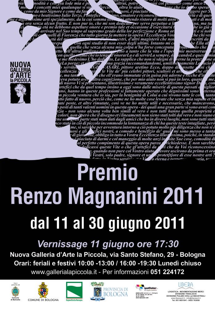 Prima edizione del concorso Premio Renzo Magnanini 2011 Prima edizione del concorso Premio Renzo Magnanini 2011