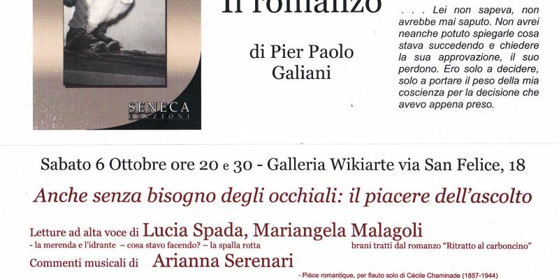 Ritratto al carboncino  di Pier Paolo Galiani