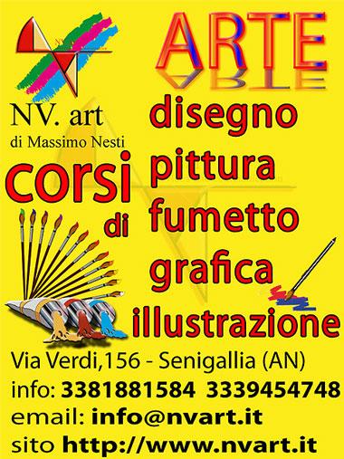 CORSI DI DISEGNO, PITTURA, GRAFICA 2D, ILLUSTRAZIONE E FUMETTO