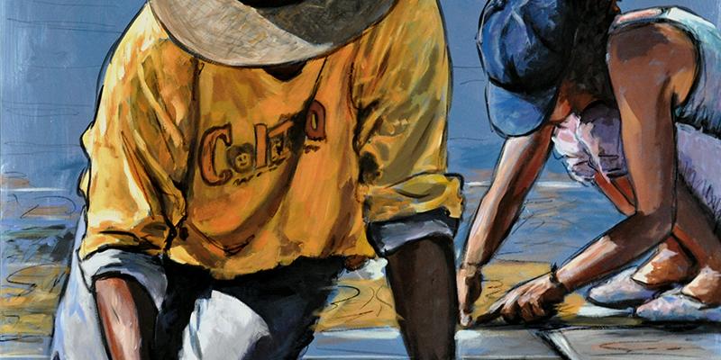 Oscar Piovosi, Ground – I madonnari