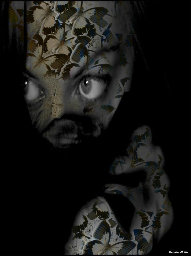 Colei che Parla con le Farfalle - Face Art