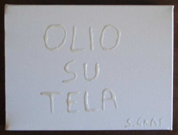 Olio su tela