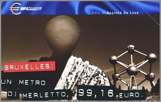 Bruxelles, Telephone card - image by "Augusto De Luca". /42