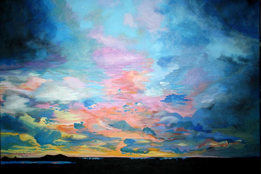 TRAMONTO NELLA TEMPESTA