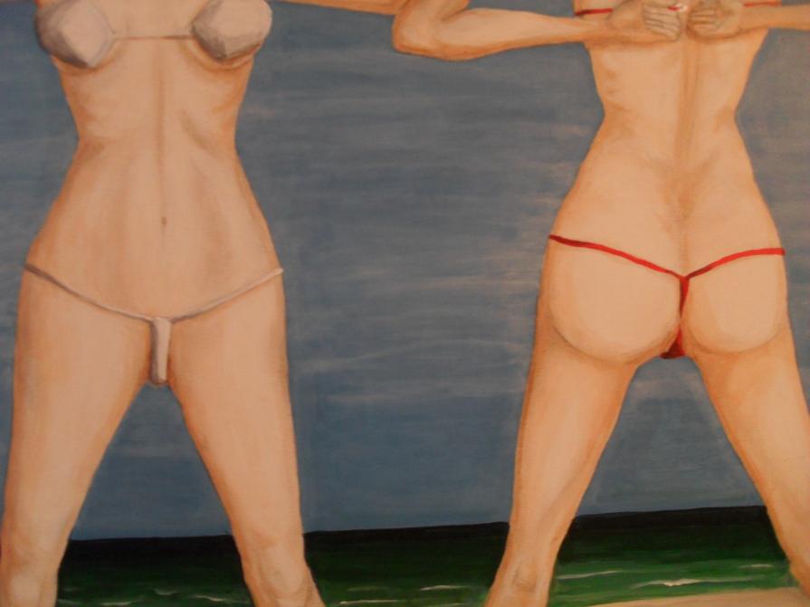 Magrissime minute accosto in spiaggia (particolare)