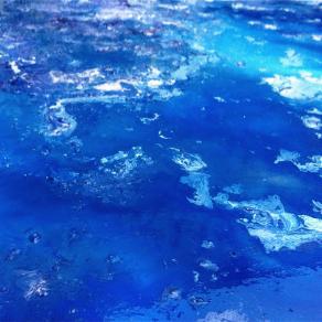 oceano..opera su plexy realizzata in acqua