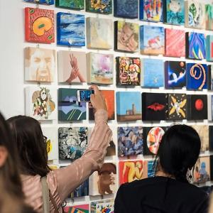 Inauguration of the exhibition "Collective Installation" Mosaic and Mixed Media ", Genoa