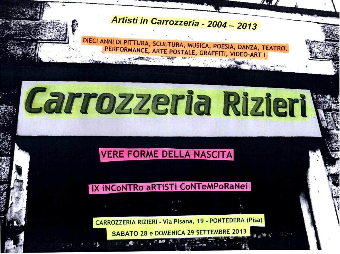 VeRe FoRMe DeLLa NaSCiTa (IX Incontro Artisti Contemporanei) VeRe FoRMe DeLLa NaSCiTa (IX Incontro Artisti Contemporanei)