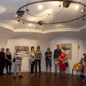 Presentazione del maestro ANTONIO PEDRETTI  a Bibbiano (RE)