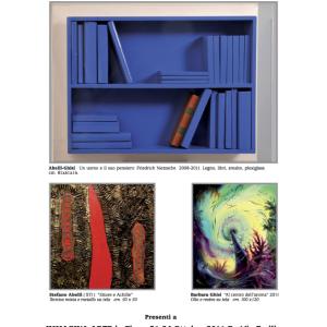 Pagina che uscirà su Flash Art di ottobre