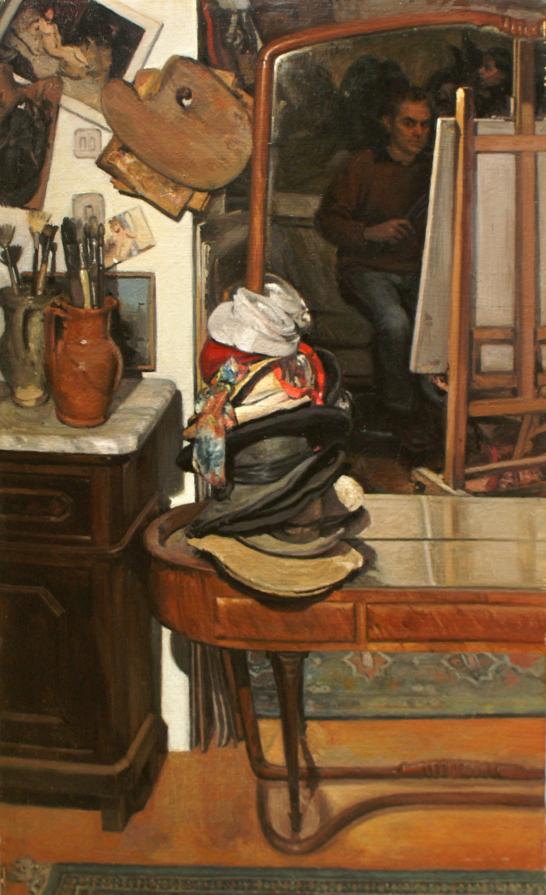 autoritratto allo specchio