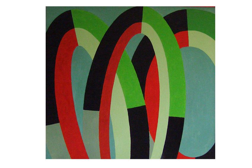 Le tre grazie   olio su tela  90x100     2008