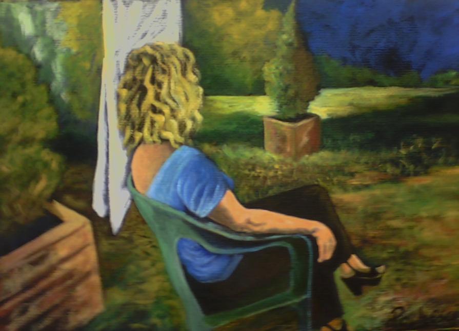 Nel giardino di notte