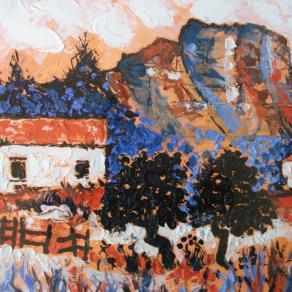 Farm at Anaxos No.3 (detail)