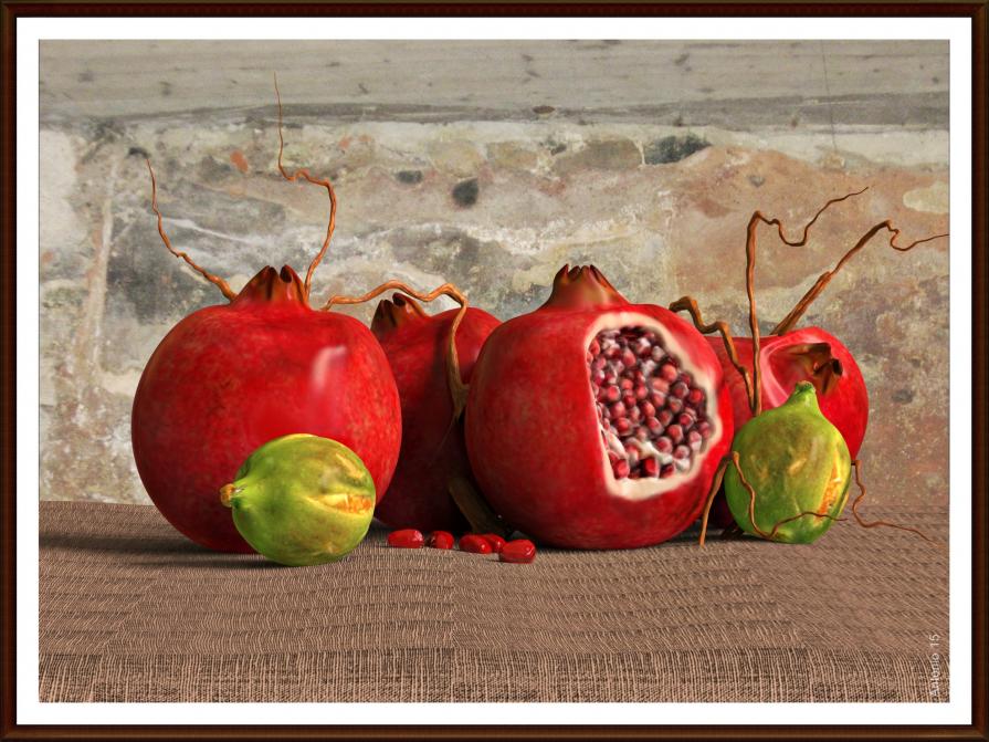 Natura Morta 27 ( virtuale 3D)