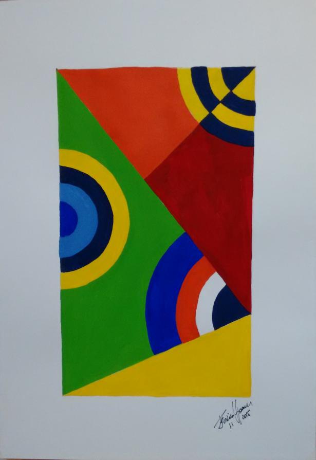 COMPOSITION NR 018 – "Square 002" – By EURICO HAAN – 2015