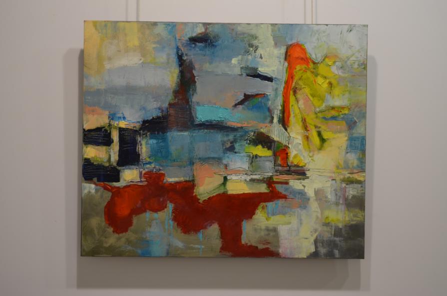 City monsters on the wall