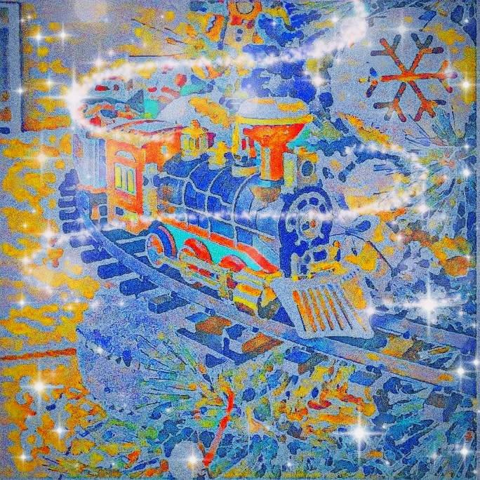       . . .  La felicità era un trenino a Natale !!! . . .