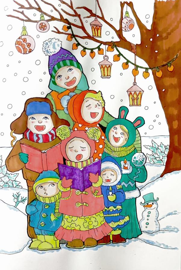 .... Il coro  della neve !!! 