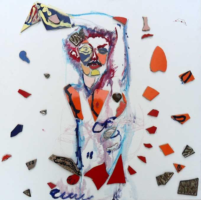 Azione pittorica col poeta Simone Giorgino ed il musicista Claudio Prima